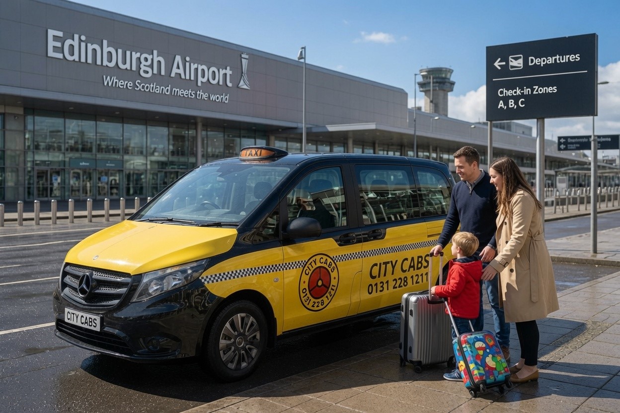 City Cabs at Edinburgh Airport
