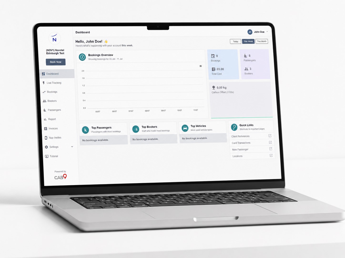 City Cabs Account Portal